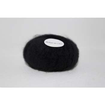 Pelote mohair Caresse Noir