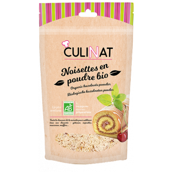 Noisettes bio en poudre Culinat 125g