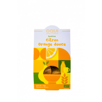 Biscuits bio Citron Orange
