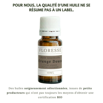 FLORESSE® - Huile essentielle de ORANGE -10Ml