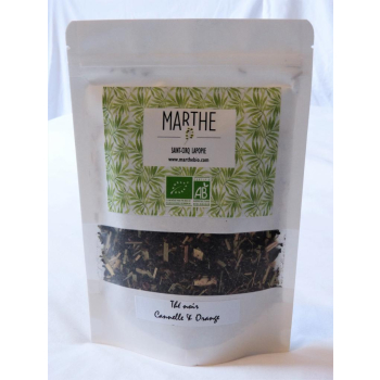 Thé noir cannelle orange 100g