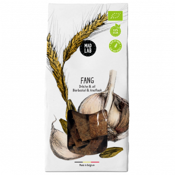 crackers à la drêche et à l’ail « Fang »