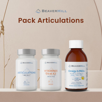 Pack Articulations - Complexe Articulations "ALL in 1", Oméga 3 PRO+, Vitamines D3/K2