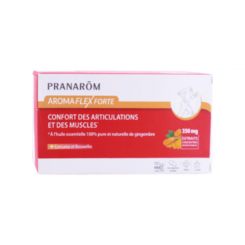 Capsules AROMAFLEX Confort des Articulations et Muscles - Pranarôm - 30 capsules