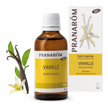 Huile Végétale Vanille Bio - Pranarôm - 50ml