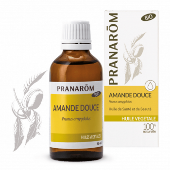 Huile Végétale Amande douce Bio - Pranarôm - 50ml