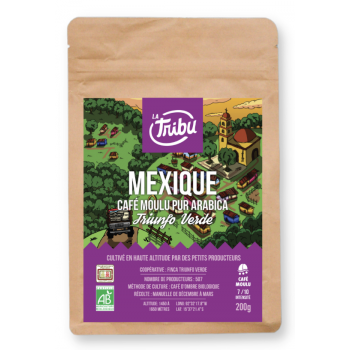 Café Triunfo Verde Mexique Moulu 200g Équitable & Bio