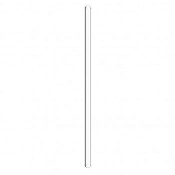 Paille droite en verre 