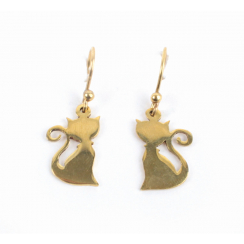 Boucles d'oreilles Chat