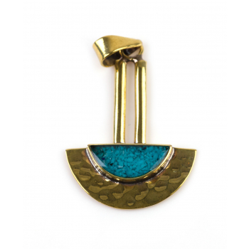 Pendentif turquoise