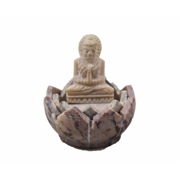 Porte-encens Bouddha en pierre pour bâtonnets