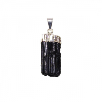 Pendentif en tourmaline noire