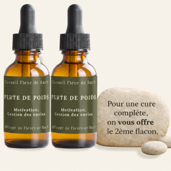 Fleurs de Bach Perte de poids - 30ML - Lot de 2
