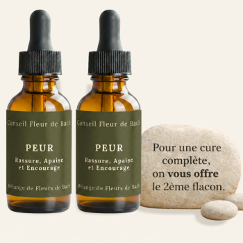 Fleurs de Bach Peur - 30ML - Lot de 2