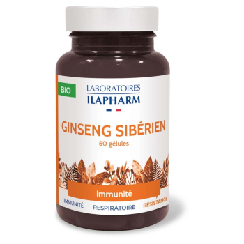 Ginseng SibǸrien BIO - Renforcez votre organisme - 60 gǸlules