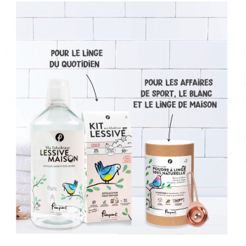 Pack découverte - Lessive maison Pimpant