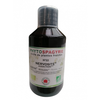 Phytospagyrie n°22 Nervosité-300ml-Vecteur Energy