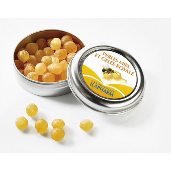 Perles miel et gelee royale - Douceurs pour la gorge - Boîte de 50g