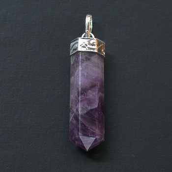 Pendentif pointe améthyste