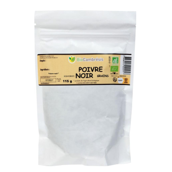 Poivre noir grains sachet