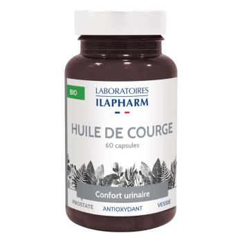 Huile de PǸpins de courge BIO- Prostate - 60 capsules