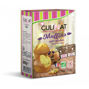 Préparation pour Muffins bio sans gluten culinat
