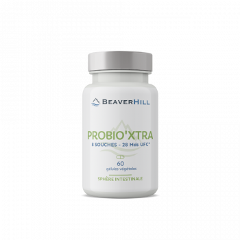 Probio'Xtra - Flore Intestinale, Immunité - 8 souches de probiotiques  - 28 Milliards CFU*