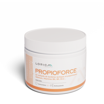 PropioForce® - pot de 168 g - 23 milliards de bactéries lactiques - Bien-être du microbiote