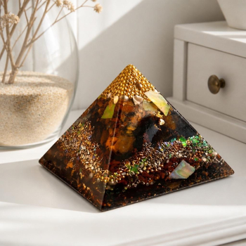 Orgonite pyramide Terres de Sables pour 130 m2