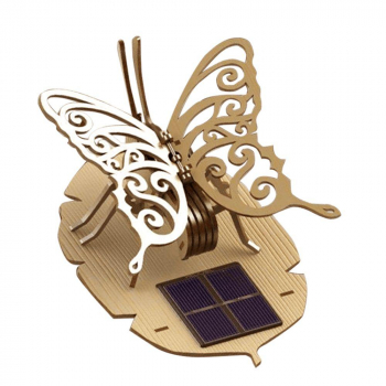 Kit papillon solaire en bois