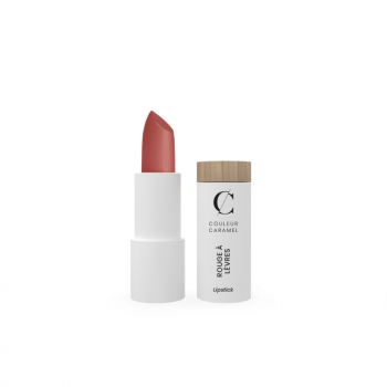 Rouge à lèvres Bio N°510 Nude Love - Couleur Caramel - Look Pastel Love - 3.5gr