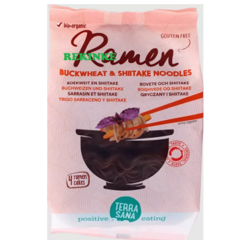 Nouilles ramen sarrasin et shitake 280g Terrasana BIO