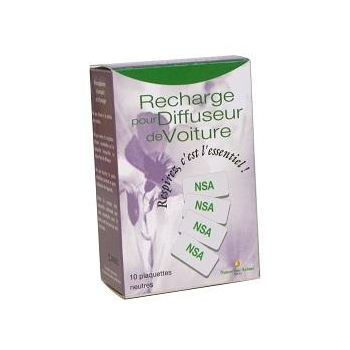 Recharges (x10) Diffuseur Huile essentielle voiture (allume cigare) et prise
