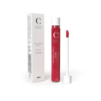 Recharge Gloss Bio N°805 - Rouge framboise nacré - Couleur Caramel