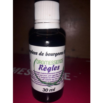 Complexe macérat de bourgeons BIO : Règles -30ml  DROMESSENCE
