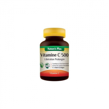 Vitamine C 500 libération prolongée 60 comprimés Nature's Plus