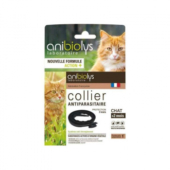 Collier antiparasitaire pour chat Anibiolys
