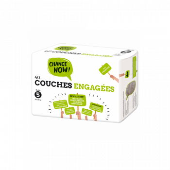 Couches engagées taille 5 x 40 Change Now
