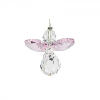 Ange gardien Octobre Pierre de quartz rose Tierra Zen