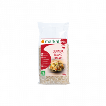 Graine de quinoa réal blanche 500g Markal BIO