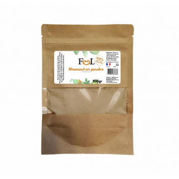 Rhassoul poudre 100gr Feel Oil - Poudre 100% naturelle de Ghassoul Moroccan lava clay