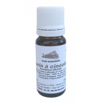 Huile Essentielle de Romarin à Cinéole Bio 10 ml