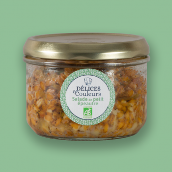 Salade de Petit Épeautre Courgettes Pignons BIO