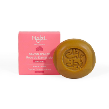 Savon d'Alep solide à la rose