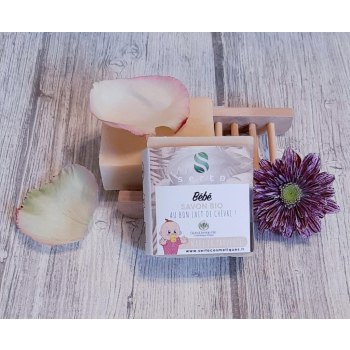 Savon au lait de chèvre pour bébé