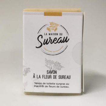 Savon à la fleurs de sureau