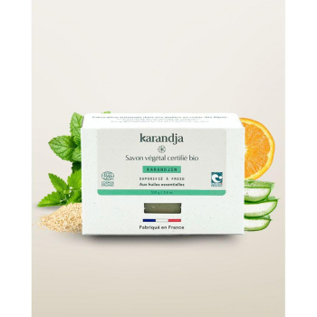 Savon végétal certifié bio KARANDJIN : Volume - 100g