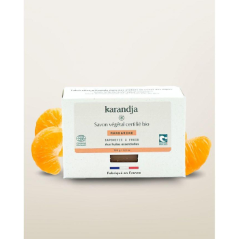 Savon végétal certifié bio MANDARINE : Volume - 100g