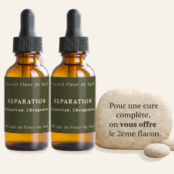 Fleurs de Bach Séparation - 30ML - Lot de 2