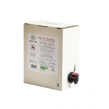 Sève de bouleau fraîche - Récolte 2021 - BIB de 3 litres